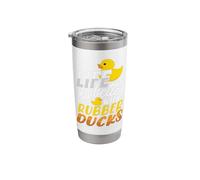 Rubber Duck Ducks Rubber Ducky Duck Lover Cute Duck Stainless Steel Insulated Tumbler