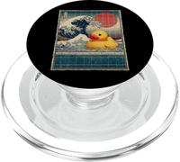 Rubber Duck Ducky Duckie Kanagawa Artwork PopSockets PopGrip for MagSafe