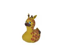 rubber duck giraffe junior 10 cm yellow/brown
