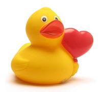 Rubber Duck Heart balloon | Bathduck | Duckshop | L: 8 cm