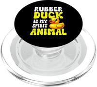 Rubber Duck Is My Spirit Animal Rubber Duckie Duckling PopSockets PopGrip for MagSafe