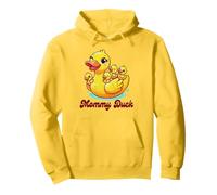 Rubber Duck Lover Mother’s Day Mommy & Me Duck Mommy Duck Pullover Hoodie