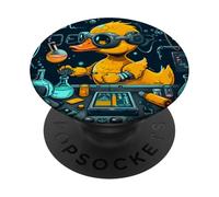 Rubber Duck Physics Chemists Teacher Science Rubber Duckie PopSockets Adhesive PopGrip