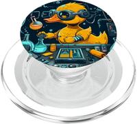 Rubber Duck Physics Chemists Teacher Science Rubber Duckie PopSockets PopGrip for MagSafe