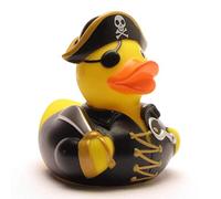 Rubber Duck Pirate Captain with Hook Hand