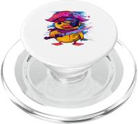 Rubber Duck Pirate Rubber Duckie Funny Rubber Duck Captain PopSockets PopGrip for MagSafe