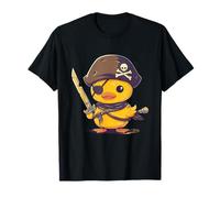 Rubber Duck Pirate Rubber Duckling Rubber Duckie Drawing T-Shirt