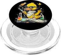 Rubber Duck Science Teacher Rubber Duckie Physics Chemists PopSockets PopGrip for MagSafe