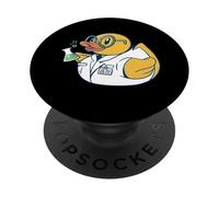 Rubber Duck Scientist - Funny Science PopSockets Adhesive PopGrip