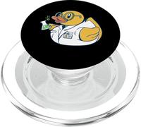 Rubber Duck Scientist - Funny Science PopSockets PopGrip for MagSafe