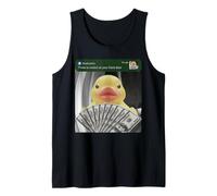 Rubber Duck There is Motion At Your Front Door Ducky Duckie Tank Top