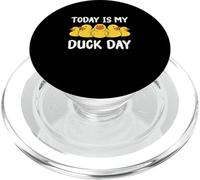 Rubber Duck Today is my duck day Duckie Rubber Duck PopSockets PopGrip for MagSafe