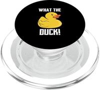 Rubber Duck What the duck Duckie Rubber Duck PopSockets PopGrip for MagSafe