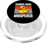 Rubber Duck Whisperer Rubber Duckie Lover Duckling Retro PopSockets PopGrip for MagSafe