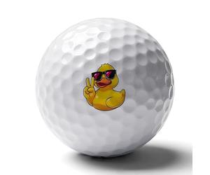 Rubber Duck With Sunglasses Golf Balls Rubber Practice for Training for Backyard Beginner