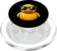 Rubber Duck With Sunglasses Rubber Duckie Duckling Bath Toys PopSockets PopGrip for MagSafe