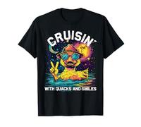 Rubber Duckie Crew Enjoying Cruise Ship Vacation Vibes T-Shirt