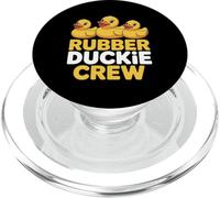 Rubber Duckie Crew Enjoying The Cruise Ship Vacation Vibes PopSockets PopGrip for MagSafe