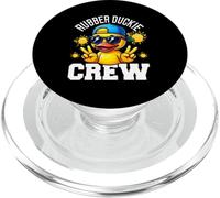 Rubber Duckie Crew Rubber Duck Lover Sunglasses Peace Sign PopSockets PopGrip for MagSafe