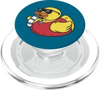 Rubber Duckie Duck Summer Pool Lifeguard Duck Camp Safety PopSockets PopGrip for MagSafe