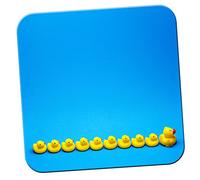 Rubber Ducks All in A Row Coaster/Pack of Coasters