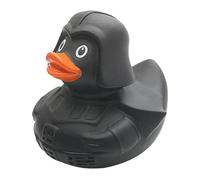 Rubber Ducks Bath - Funny Rubber Ducks, Sound Duck Doll | Multipurpose Black Rubber Duck Floating Duck Bath Pool Toys, Happy Ducks Bath Tub Pool Toys for Birthday Showers Supplies and Decorations