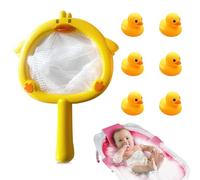 Rubber Ducks Bath Toys,Duck Bath Toy | Floating Duck Toy In The Water, Squeaky Sound | Funny Rubber Animal Toys, Bathtub Toy for 6 Month Old Kids