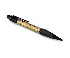 Rubber Ducks Black Ballpoint Pen - Jobs Pattern Toys Kids Bath Duckies Cute Duck Funny Novelty Animal Birthday Office Stationary #81569
