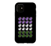 Rubber Ducks Pixel Art LGBT Gender Queer Flag Colors Case for iPhone 11