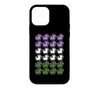 Rubber Ducks Pixel Art LGBT Gender Queer Flag Colors Case for iPhone 12 mini