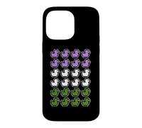 Rubber Ducks Pixel Art LGBT Gender Queer Flag Colors Case for iPhone 14 Pro Max