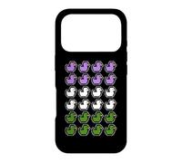 Rubber Ducks Pixel Art LGBT Gender Queer Flag Colors Case for iPhone 17 Pro