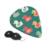 rubber ducks Printed Guitar pick Guitar Plectrums for Acoustic Guitar Electric Guitar Bass Guitar - Guitar Accessories - 6 Pack 0.96mm