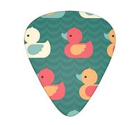 rubber ducks Printed Guitar Picks Personalized Guitar Plectrums 12 Pcs For Acoustic Guitar Electric Guitar And Bass Bulk Guitar Pick One Size