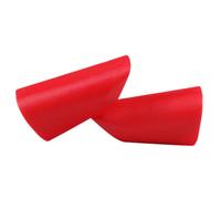 Rubber Dumbbell Covers Non Skid Grip Covers for Fitness Enthusiasts | Portable Bar Cushions, Red Finish, Sports and Fitness Use, Supports Dumbbell Handling and Safety