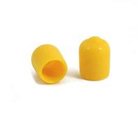 Rubber Dust Cap Covers FC Connector Housing and FC Adapters. 100 pcs/pack, Yellow Color