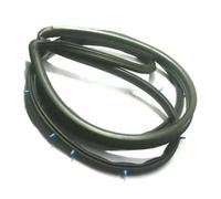 Rubber Edge Trim Guard for Lexus for GX470 Rain Seal Strip Weatherstrip with Clip 2003-2009 1 Piece 67862-60120 Door Rubber(Front Right)