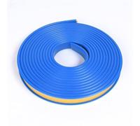 Rubber Edge Trim, TPE Self-Adhesive U-Shape Furniture Edge Banding Tape 5M Multicolor 9-40mm Width(Blue,22mm)