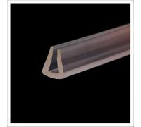 Rubber Edge Trim, U Rubber Channel Weather Stripping Edge Sealing Strip Transparent for Window Door Multiple Sizes(10Mm*8Mm)