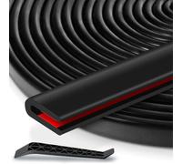 Rubber Edging, Self-Adhesive Rubber Strip, Trim U Channel Flexible Edge Protector for Car Doors, Sheet Metal, Table Corners, Rubbers Seal for Safety and Weather Seal (3M Long, for 3mm-6mm Thick Plate)