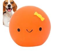 Rubber Egg Dog Toy,Funny Dog Latex Rubber Cute Egg Doll Shape Squeaky Ball | Four-color Squeaky Egg Dog Ball For Small And Medium-sized Dog