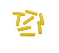 Rubber End Caps 80pcs RC Transmitter Silica Anti-Slipping Switch Cap Compatible with FrSky X9DP X7 RadioMaster TX16S Flysky(Yellow)