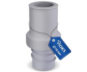 Rubber End Piece 19 mm Diameter Drain Hose End Piece for Dishwasher Replacement Parts Accessories for Dishwasher Hose End Piece