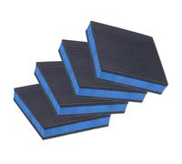 Rubber EVA Shock Pads 100x100x22.3mm Heavy-Duty Vibration Isolation for Air Compressors, Mini Split Heat Pumps and Washing Machines