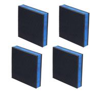 Rubber EVA Shock Pads 4-Pack, 75 x 75 x 22 mm Heavy-Duty Vibration Isolation Pads for Air Compressors, Mini Split Heat Pumps, Washing Machines & Dryers