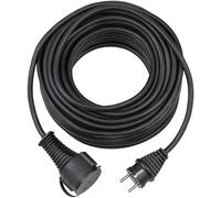 Rubber Extension Cable, Black