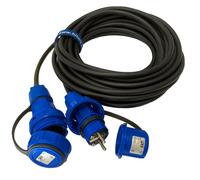 Rubber extension cable H07RN-F 3G4 16A IP67 1-50m