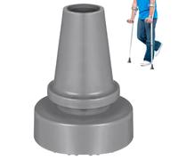 Rubber Feet for Walking Stick Anti-slip Rubber Tip Accessories Inner Diameter 19 mm (Grey)