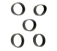 Rubber Fixed Rings For Scuba Diving Weight Belts And Tank Back Straps, For 2 Inch Webbing, Essential Dive Gear Accessory For Secure Strap Attachment, Black, 5 Pack