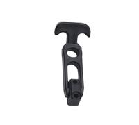Rubber Flexible Latch - T-Handle Draw Latches, Flexible Shock-Proof Safety Locks | Multi-Purpose Buckle with Bracket, Elastic Fixing Clip T-Lock for Engine, Cabinet, Tool Box, Vehicle